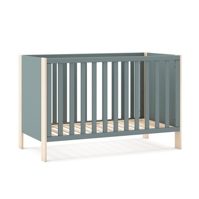 Berço Bebé com Grade Verde