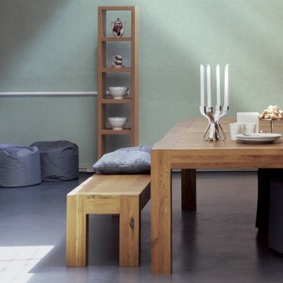 Papel de Parede Verde Claro, Turquesa Absolutely Chic | 36976-9