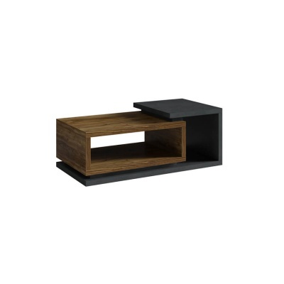 Mesa de Centro Moderna Bota | Antracite e Abeto Suíço Mesa de Centro Moderna Bota | Antracite e Abeto Suíço