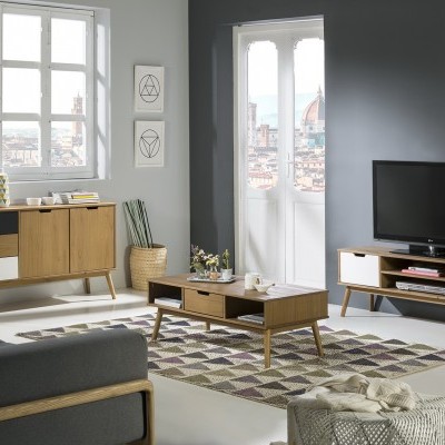 Mesa de Centro Nórdica 110 cm Cusco