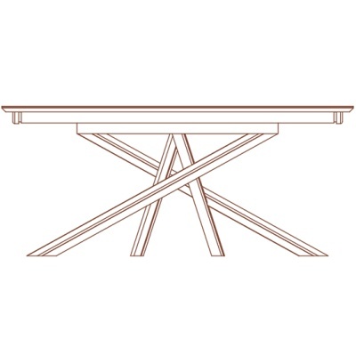 Mesa de Jantar Cácio Table Concept - T06