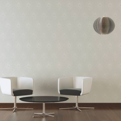 Papel de Parede Bege, Dourado, Cinzento, Branco Absolutely Chic | 36971-1