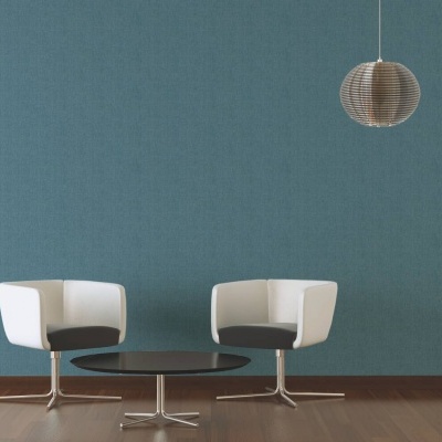 Papel de Parede Azul-Petróleo Absolutely Chic | 36976-3