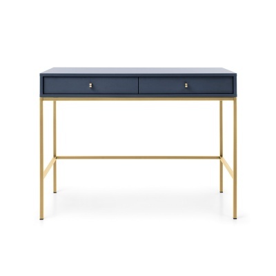 Consola Azul Navi com Pernas em Dourado Mono Consola Azul Navi com Pernas em Dourado Mono