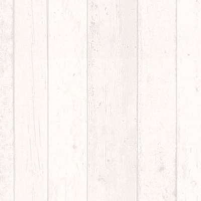 Papel de Parede Madeira, Casa de Campo, Cinzento, Branco 8550-46