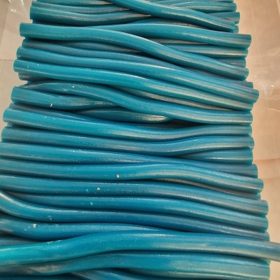 Barras grossas azuis empilhadas