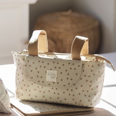 Bolsa Organizadora Hearts Poppy Cinnamon