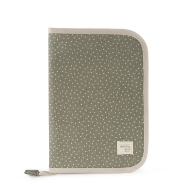 Porta Documentos Polka Dot Poppy Moss