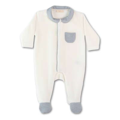 Babygrow Laminado com bolso pérola Warley Baby Gi