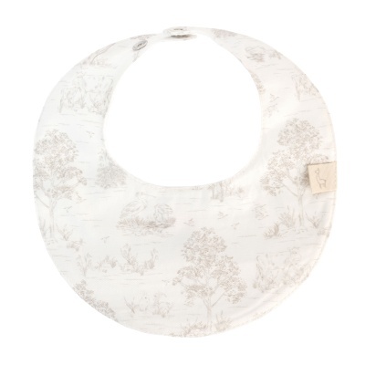 Babete algodão redonda pérola Country Baby Gi