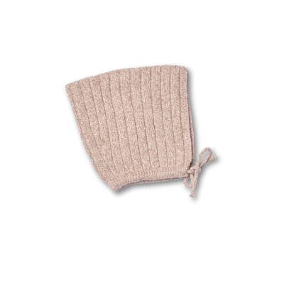 Touca tricotada em lã merino | LITTLE TEDDY BEAR Wedoble