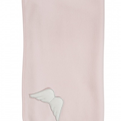 Manta algodão Angel Collection rosa