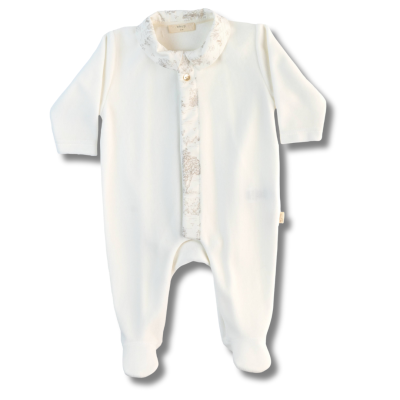 Babygrow laminado com gola bico pérola Country Baby Gi