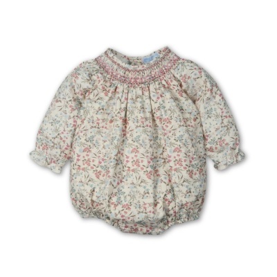 Fofo algodão com padrão floral "NIZA ARCE" Mac Ilusión