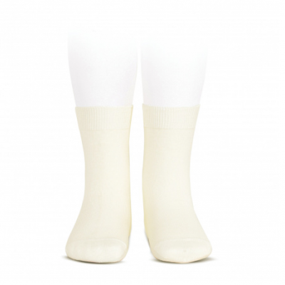 Meia Curta Lisa pérola