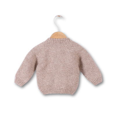 Casaco tricotado em lã merino | SNOWFLAKE Wedoble