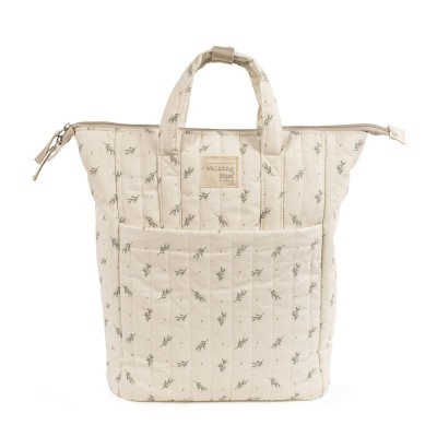 Mochila de Maternidade Mimosa - Verde e Pérola