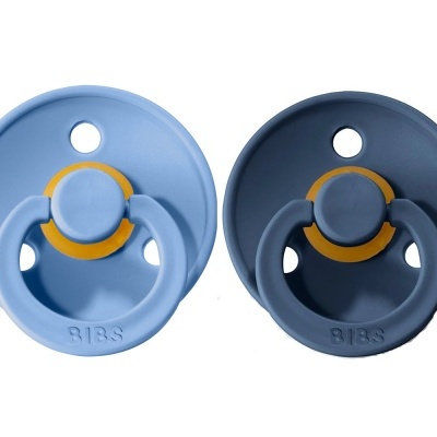Chupeta Bibs Sky Blue/Steel Blue