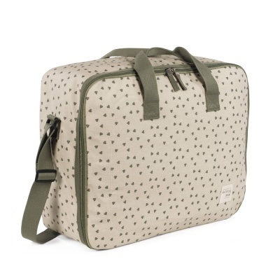 Mala de Maternidade Hearts Poppy Moss