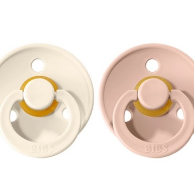 Chupeta Bibs Blush/Ivory