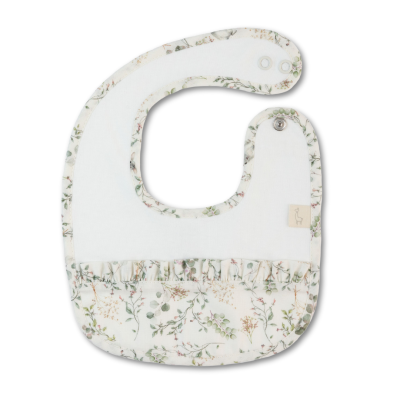 Babete algodão quadrada pérola Sirley Baby Gi