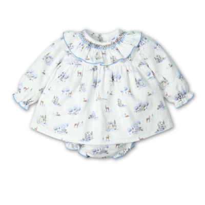 Conjunto de algodão 2 peças "CIELO INVERNAL" Mac Ilusión