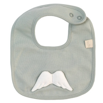 Babete algodão Angel Collection verde água