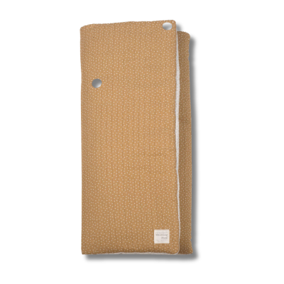 Saco Manta Algodão Polka Dot Poppy Cinnamon