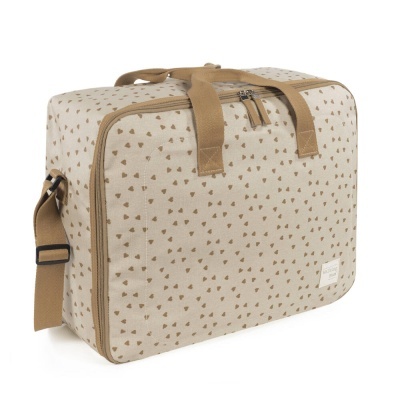 Mala de Maternidade Hearts Poppy Cinnamon