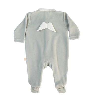 Babygrow laminado Angel Collection verde água