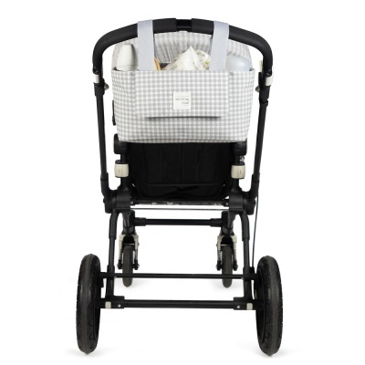 Bolsa Organizadora - I Love Vichy cinzenta