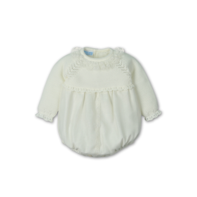 Fofo malha com gola folho rendada  "SPECIAL MUSELINA" Mac Ilusión