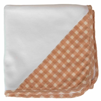 Fralda algodão pérola vichy Seaside