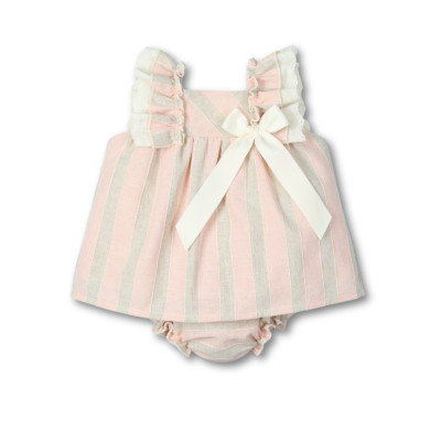 Conjunto algodão 2 peças em rosa blossom "Rich"