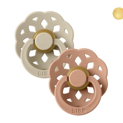 Chupeta Bibs Boheme Vanilla/Peach