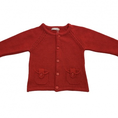 Casaco malha Dr Kid vermelho