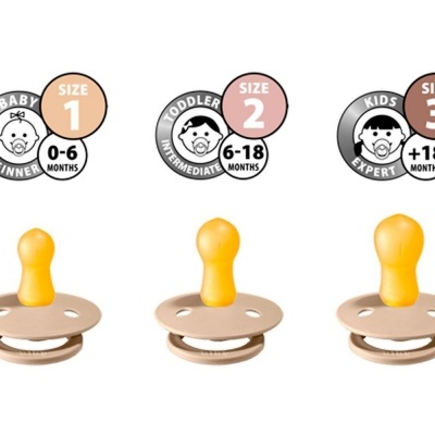 Chupeta Bibs Haze/Caramel