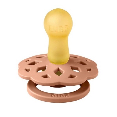 Chupeta Bibs Boheme Peach/Woodchuck