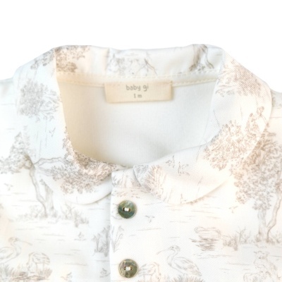 Conjunto de 2 peças pérola Country Baby Gi