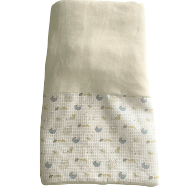 Manta Laminada pérola com padrão | FARM Mighty Love