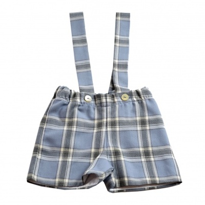 Jardineira Blue Collection em azul