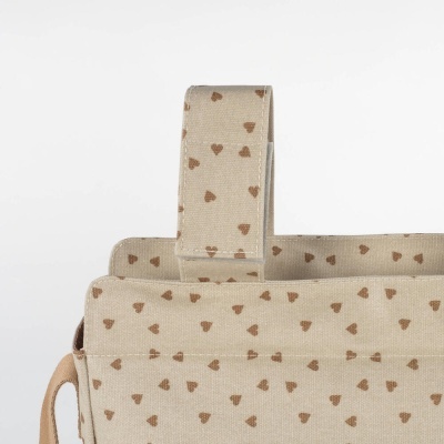 Bolsa de Passeio Hearts Poppy Cinnamon