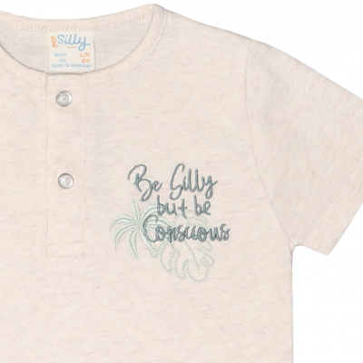 T-shirt "Be Silly but Be Conscious"