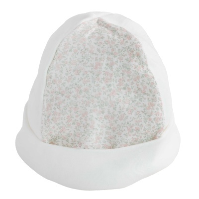 Gorro dupla malha algodão pérola Bloom