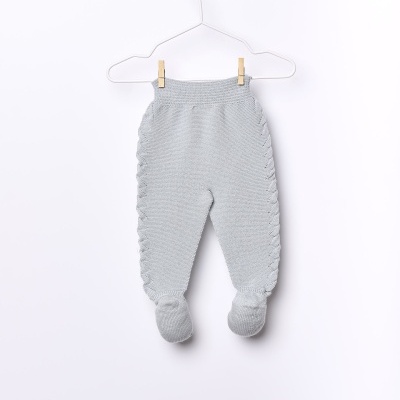 Conjunto de malha tricotada em lã merino verde seco | Winter Day Wedoble