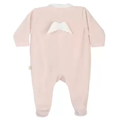 Babygrow Laminado Angel Collection rosa pêssego