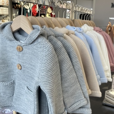 Casaco malha c/ capuz Ternuras