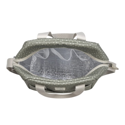 Lancheira térmica Polka Dot Poppy Moss