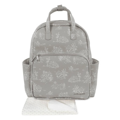 Mochila de Maternidade Toile de Jouy Forest - Verde