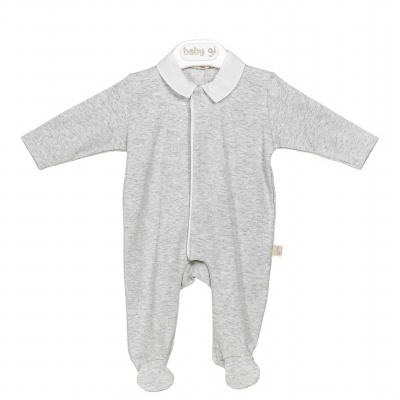 Babygrow Algodão Angel Collection cinzento